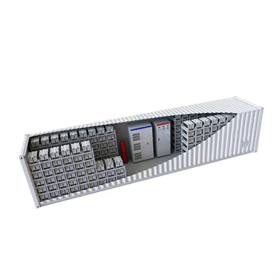 Grid container energy storage
