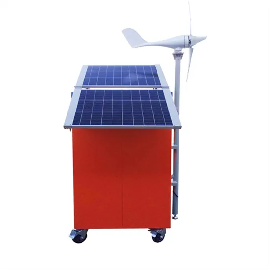 Container solar panel folding