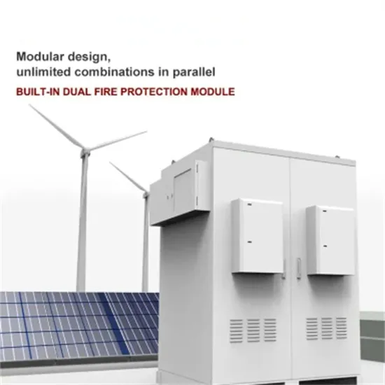 Wind power and energy storage installation