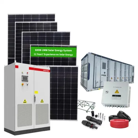 Solar panels as power generation system